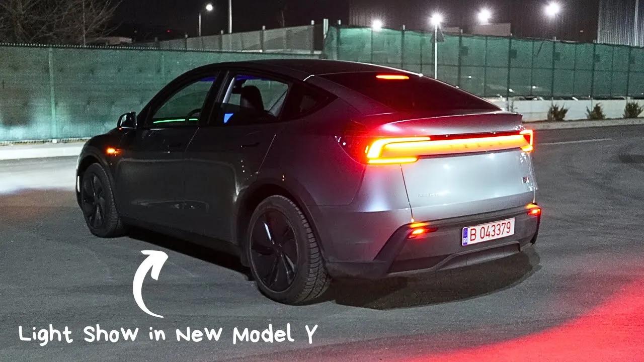 Check Out This Amazing Tesla Light Show!